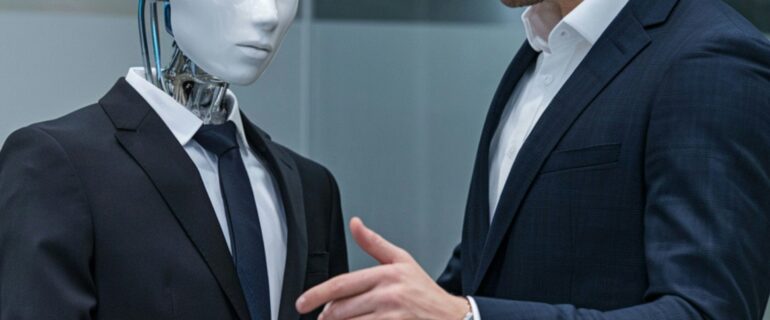 AI voice assistant speaking to customer AI voice assistant speaking to customer